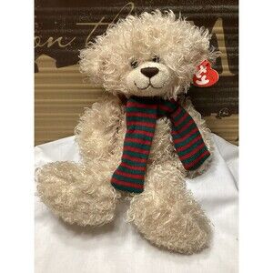 TY Classic Toasty The Bear Plush Stuffed Toy Animal 2005 Beanie TySilk With Tags